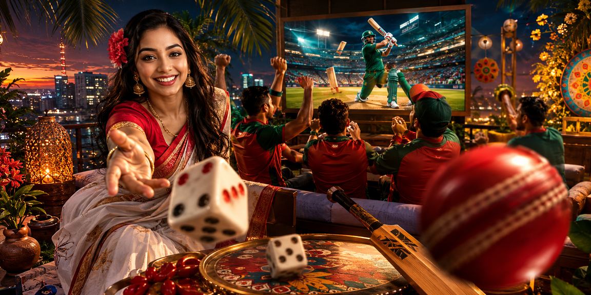 ঢাকায় পহেলা বৈশাখে ক্রিকেট বেটিং উপভোগ করছেন তরুণ ব্যবহারকারী